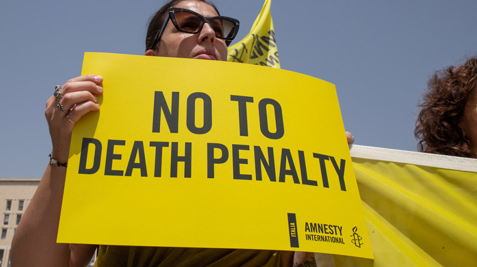 no to death penalty