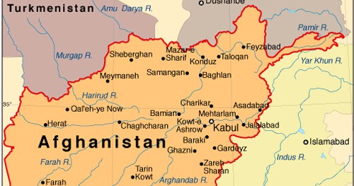 Mappa Afghanistan2