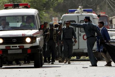 Afghanistan polizia ambulanza
