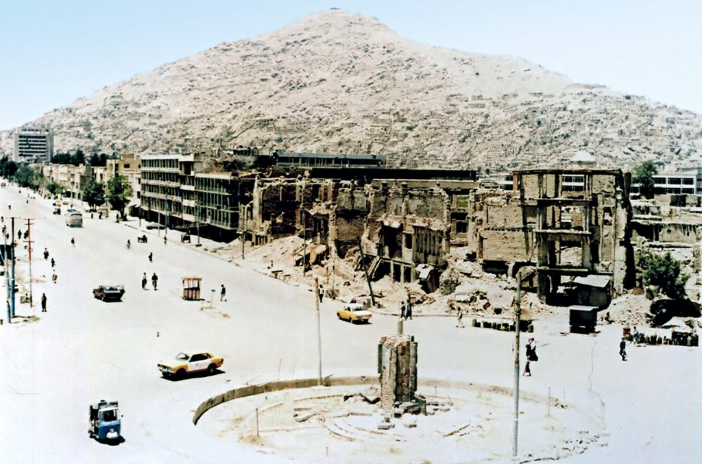 Kabul during civil war of fundamentalists 1993 2 1024x677