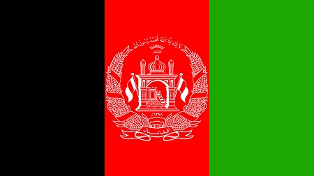 Afghanistan Flag int