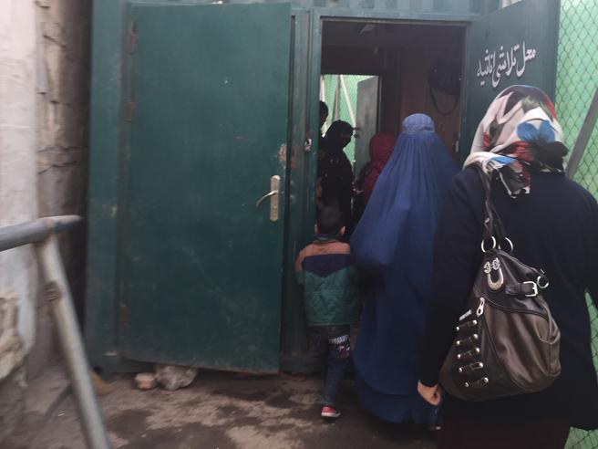 centro di detenzione temporaneo di Kabul