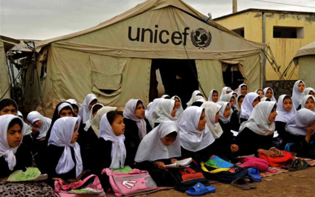 ragazze afghane unicef