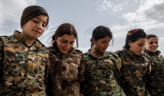 combattenti curde ypj combattenti curde ypj